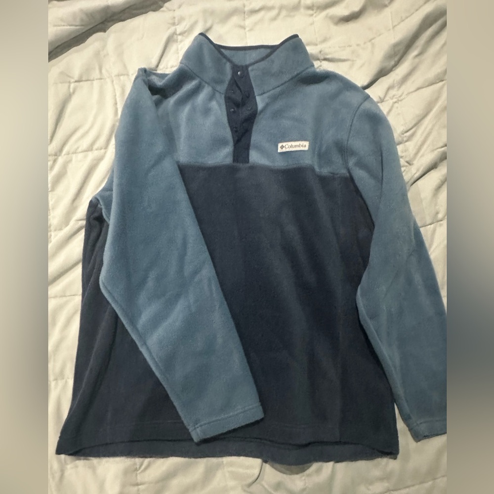 Columbia Men's Blue Fleece Pullover